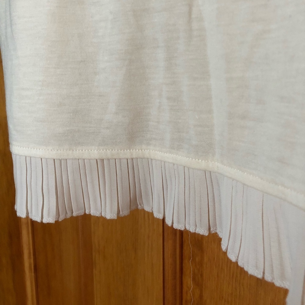 American Eagle Cream Lace Tank Top - Picture 3 of 6